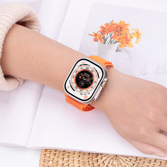 Hoco Climbing WA 20 Watch Bandje - Geschikt voor Watch - 42MM / 44MM / 45MM / 49MM - Bordeaux
