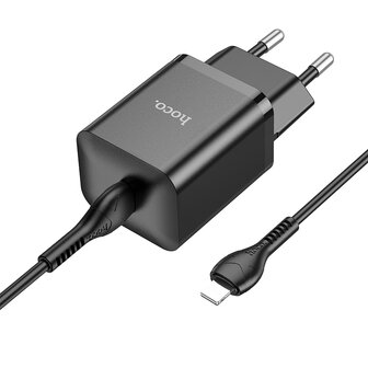 Nokia G22 - 1m Type C &amp;amp; Stekker (N27) - 20W - Zwart