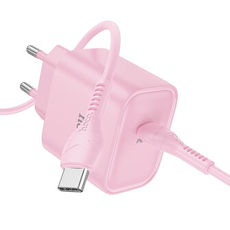 Nintendo Switch - 2m Type C &amp;amp; Stekker (DC71) - 25W - Roze