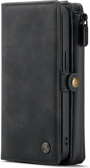 iPhone 13 Mini Charcoal Gray - 2 in 1 Extra Vakken Book Case