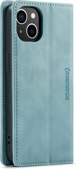 iPhone 13 Mini Aqua Blue - Book Case