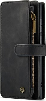 Samsung S22 Ultra Charcoal Gray - Book Case met Rits