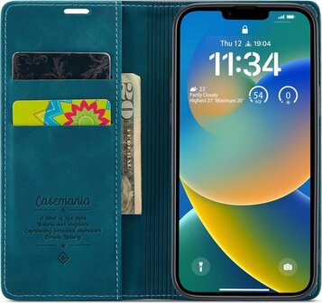 iPhone 14 Emerald Green - Book Case