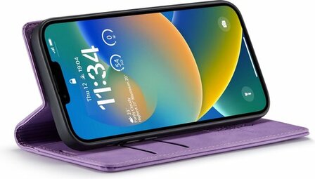 iPhone 14 Bright Lila - Book Case