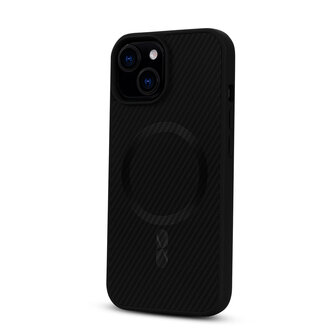 iPhone 15 - Zwart - Carbon MagSafe Back Cover