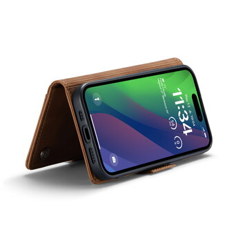 iPhone 15 Sienna Brown - MagSafe Book Case