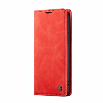 iPhone 14 Crimson Red - Book Case