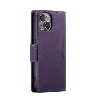 iPhone 15 Plus Deep Purple - MagSafe Book Case