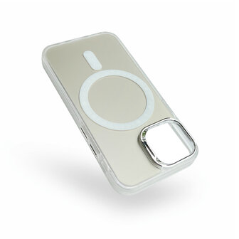 iPhone 13 Mini - Zilver - Fusion MagSafe Armor Case