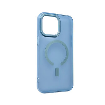 iPhone 15 Blauw - Extra Stevig TPU Back Cover - Geschikt voor Magsafe