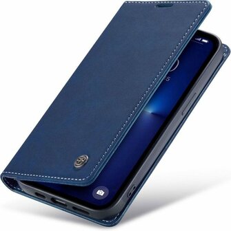 iPhone 13 Pro Navy Blue - Book Case
