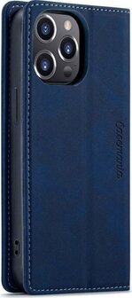 iPhone 13 Pro Navy Blue - Book Case