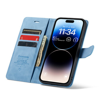 iPhone 13 Pro Max Sky Blue - 2 in 1 Book Case