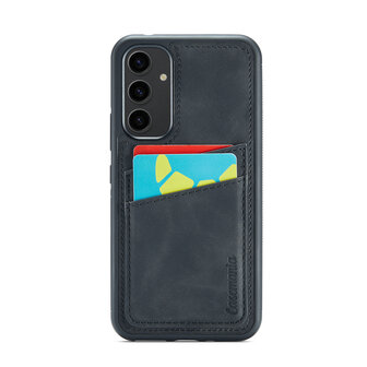 Samsung A25 - Back Cover met Kaarthouder - Charcoal Gray