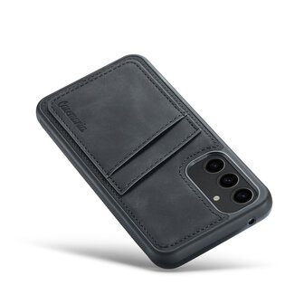 Samsung A25 - Back Cover met Kaarthouder - Charcoal Gray