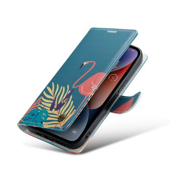 iPhone 14 met Tropica Print - Book Case