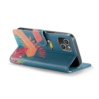 iPhone 14 met Tropica Print - Book Case