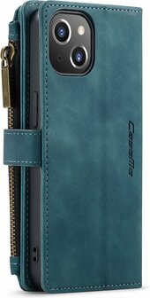 iPhone 13 Mini Emerald Green - Book Case met Rits