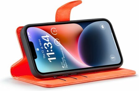 iPhone 14 Topaz Orange - 2 in 1 Book Case