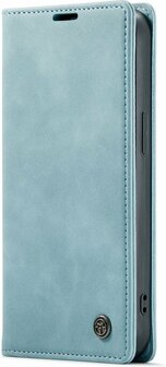 iPhone 13 Pro Max Aqua Blue - Book Case