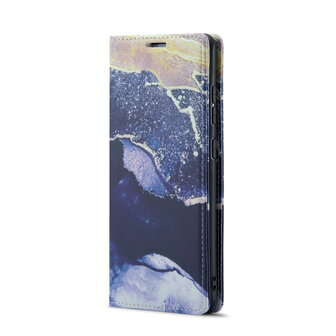 Samsung A23 Blue Sodalite - Marmer Book Case
