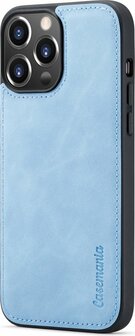 iPhone 13 Pro Max Sky Blue - 2 in 1 Extra Vakken Book Case