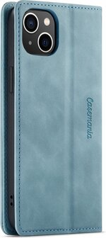 iPhone 14 Aqua Blue - Book Case