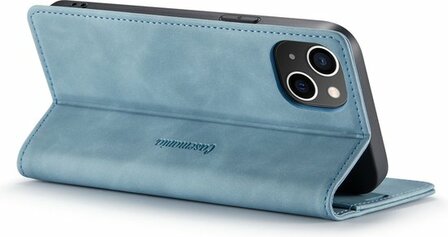 iPhone 14 Aqua Blue - Book Case