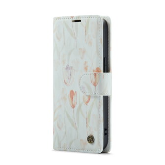 iPhone 14 met Tulpen Print - Book Case