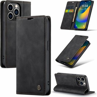 iPhone 14 Pro Max Charcoal Gray - Book Case
