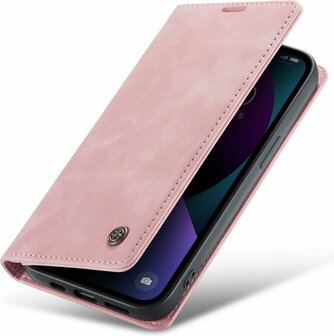iPhone 13 Mini Pale Pink - Book Case