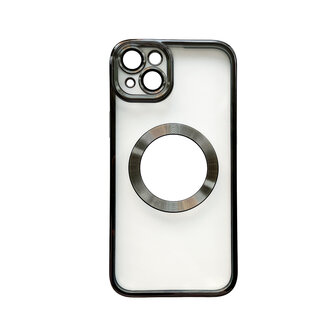 iPhone 15 Zwart - TPU Back Cover - Geschikt voor Magsafe
