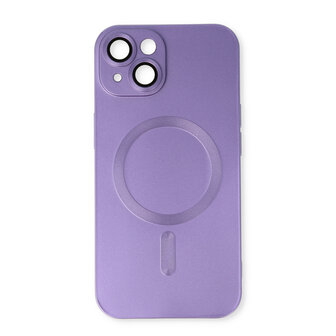 iPhone 15 Paars - MagSafe Matte TPU