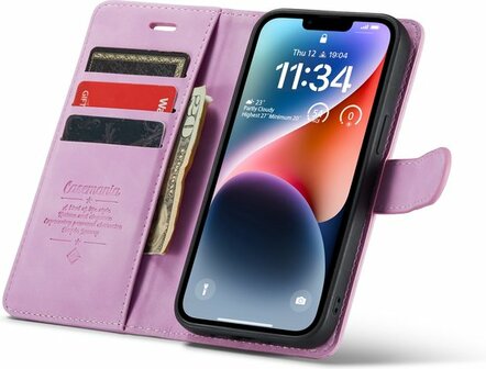 iPhone 14 Pastel Lila - 2 in 1 Book Case