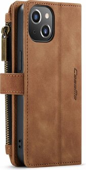 iPhone 13 Mini Sienna Brown - Book Case met Rits