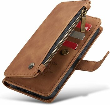 iPhone 13 Mini Sienna Brown - Book Case met Rits