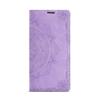 Samsung A54 5G Bright Lila - Mandala Book Case
