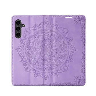 Samsung A54 5G Bright Lila - Mandala Book Case