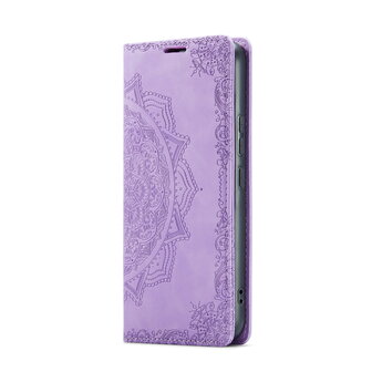 Samsung A54 5G Bright Lila - Mandala Book Case