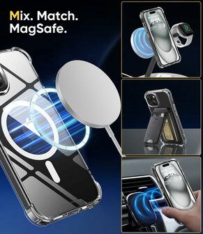 iPhone 14 Pro Transparant - Magsafe Anti Shock