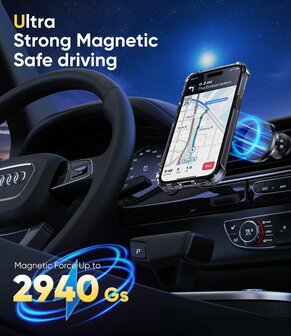 iPhone 14 Pro Transparant - Magsafe Anti Shock