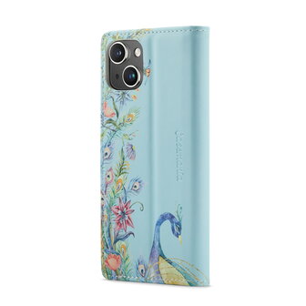 iPhone 14 met Pauw Print - Book Case