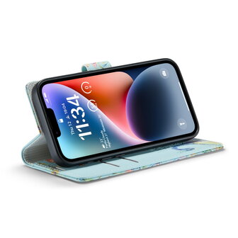 iPhone 14 met Pauw Print - Book Case