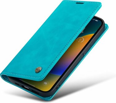 iPhone 14 Pro Max Azure Blue - Book Case