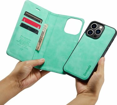 iPhone 14 Pro Tropical Mint - 2 in 1 Book Case