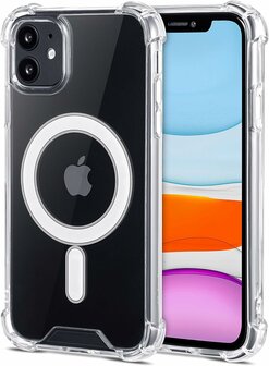 iPhone 11 Transparant - Magsafe Anti Shock