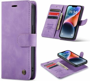 iPhone 14 Bright Lila - 2 in 1 Book Case