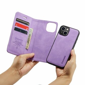 iPhone 14 Bright Lila - 2 in 1 Book Case