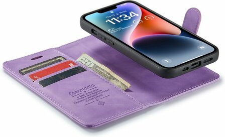 iPhone 14 Bright Lila - 2 in 1 Book Case