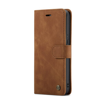 iPhone 12 Pro Max Sienna Brown - 2 in 1 Book Case